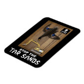 アタバスカタールサンズダック山 マグネット (左側)