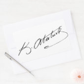 アタルク 長方形シール (封筒)