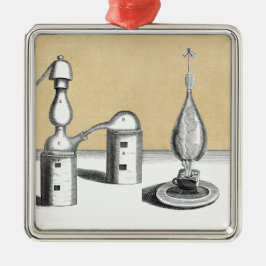 アターナー錬金炉とアレムビックフラスコ メタルオーナメント