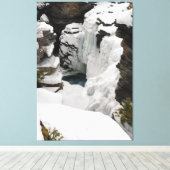 アタ凍っていバスカ秋 キャンバスプリント (インサイチュ (ウッドフロア))