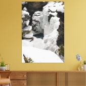 アタ凍っていバスカ秋 キャンバスプリント (インサイチュ (リビング))