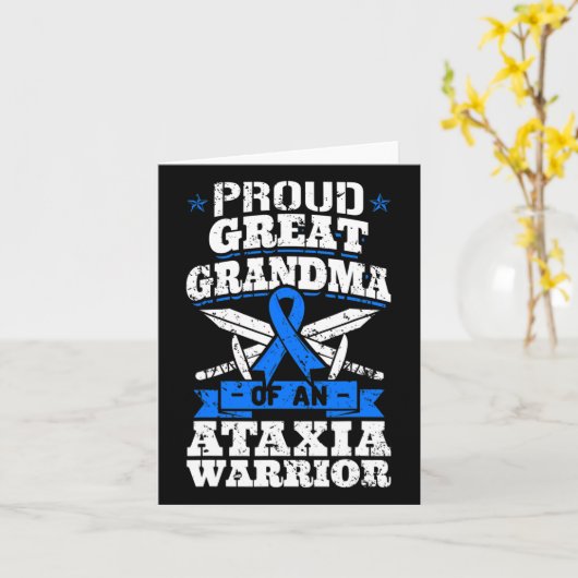 アタ誇りを持ったク素晴らしシアの戦士の認識度の祖母 カード (黄色い花)