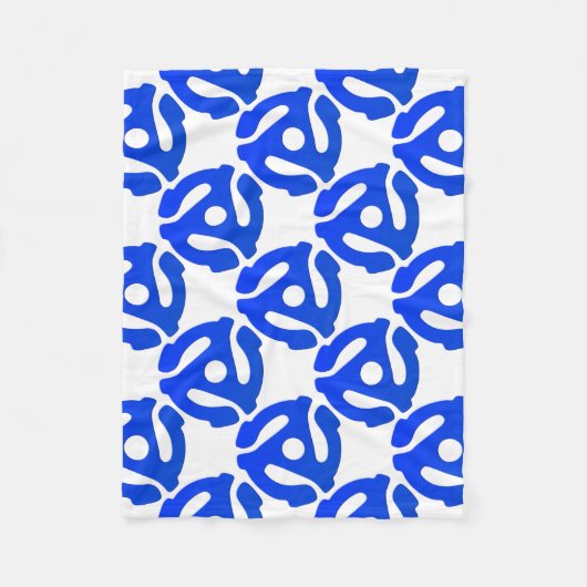 アダプタの記録 フリースブランケット (正面)