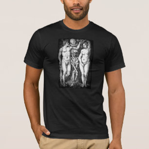 アダムおよびイブの最初罪のTシャツ Tシャツ