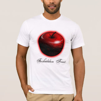 アダムおよびイブApple -禁止されたフルーツ Tシャツ
