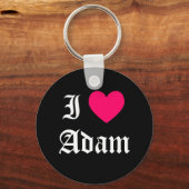 アダムが大好き キーホルダー (正面)