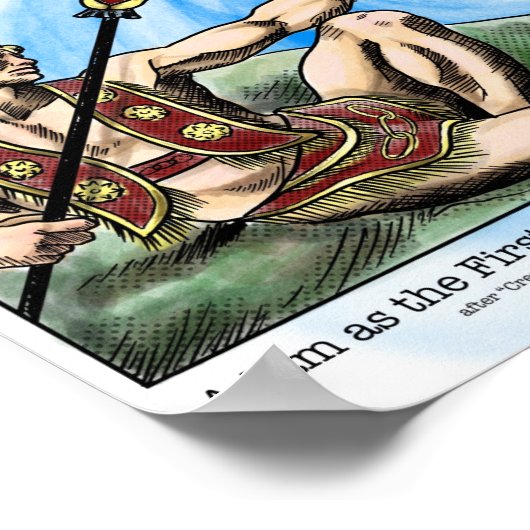 アダムが最初の変わり者として ポスター (角)