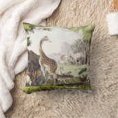 アダムが生き物の名前を付ける クッション (ブランケット)