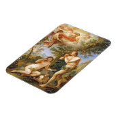 アダムとイブの聖書的な宗教芸術の非難 マグネット (左側)