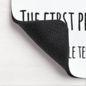 アダムとエバが最初の人々ではない読こと マウスパッド (コーナー)