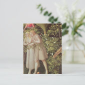 アダムとエバが楽園から追放される ポストカード (スタンド正面)