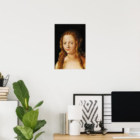 アダムとエバ、エバの頭の詳細 ポスター (ホームオフィス)