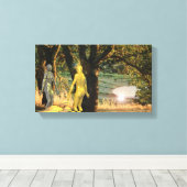 アダムとエバ キャンバスプリント (インサイチュ (ウッドフロア))