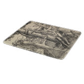 アダムとエバ:人間の秋(ルーカス・ヴァン・レイデン) カッティングボード (角)