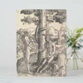 アダムとエバ：人間の秋（ルーカス・ヴァン・レイデン） カード (スタンド正面)