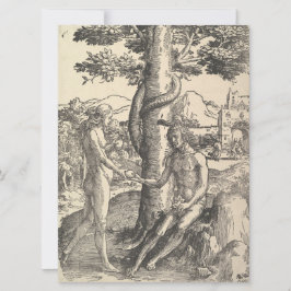 アダムとエバ：人間の秋（ルーカス・ヴァン・レイデン） カード