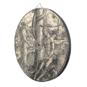 アダムとエバ：人間の秋（ルーカス・ヴァン・レイデン） ダーツボード (正面右)