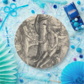 アダムとエバ:人間の秋(ルーカス・ヴァン・レイデン) ペーパープレート (パーティー)