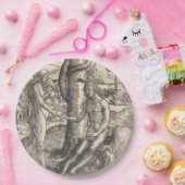 アダムとエバ:人間の秋(ルーカス・ヴァン・レイデン) ペーパープレート (パーティー)