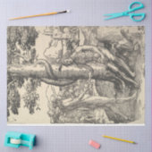 アダムとエバ：人間の秋（ルーカス・ヴァン・レイデン） 薄葉紙 (クラフト)