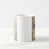 アダムにイブを持って来る神の存在の天使 コーヒーマグカップ (中央)