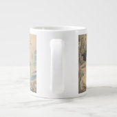 アダムにイヴをもたらす神の在り方の天使 ジャンボコーヒーマグカップ (裏面)