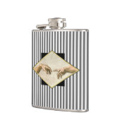 アダムのストライプ創設 フラスク (左)