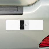 アダムの作成を示す手 バンパーステッカー (車上)