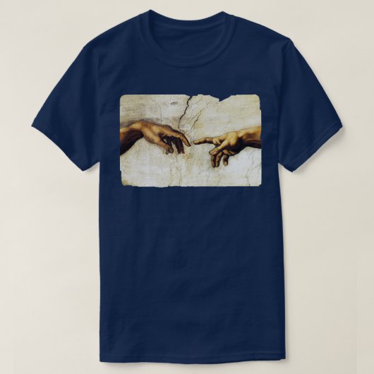 アダムの創造3 Tシャツ (デザイン正面)