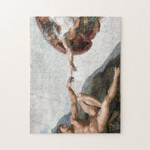 アダムの創造 ジグソーパズル (縦)