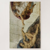 アダムの創造 ジグソーパズル (縦)