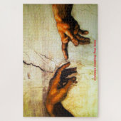 アダムの創造 – バチカンローマジグソーパズル ジグソーパズル (縦)