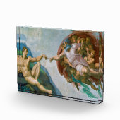 アダムの創造 – ミケランジェロ1475 - 1564 フォトブロック (右)