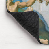 アダムの創造 – ミケランジェロ1475 - 1564 マウスパッド (コーナー)