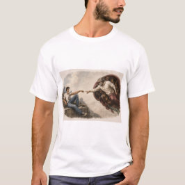アダムの創造 - モダンアートTシャツ Tシャツ