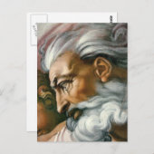 アダムの創造(詳細) ポストカード (正面/裏面)