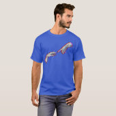 アダムの創造Vaporwaveイタリア美術V Tシャツ (正面フル)