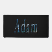 アダムの名前はビーチ像で デスクマット (正面)