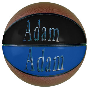 アダムの名前はビーチ像で バスケットボール