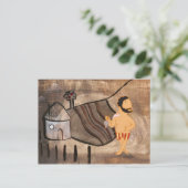 アダムの最初のズボン ポストカード (スタンド正面)