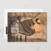 アダムの最初のズボン ポストカード (正面/裏面)