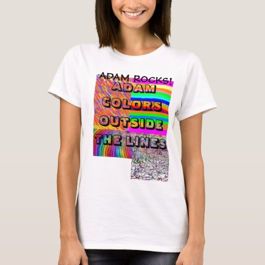 アダムの石! Tシャツ (正面)