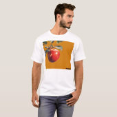 アダムのApple (知識の飲食店)のウジ Tシャツ (正面フル)