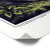 アダムは動物のヴィンテージのポスターに名前を付ける ポスター (角)