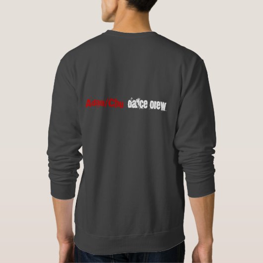 アダムまたは儲のダンスの乗組員 スウェットシャツ (裏面)