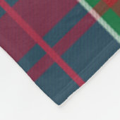 アダムエンシェントクランタータンチェックスコットランドフリースブランケット フリースブランケット (角)