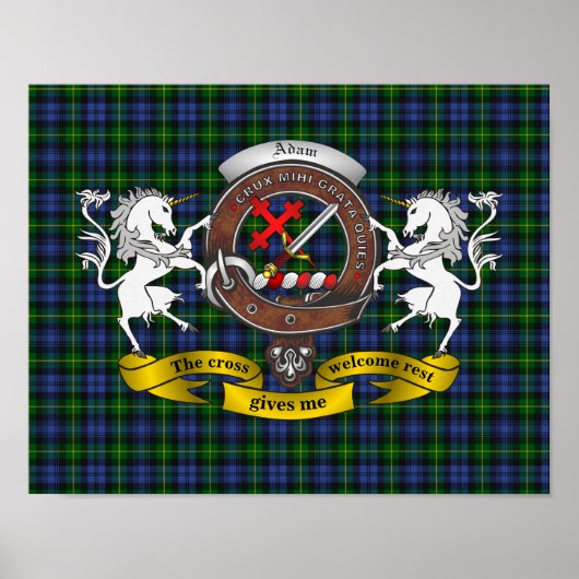 アダムクランドバッジポスター ポスター (正面)