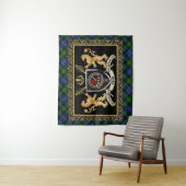 アダムクランバッジ&モットウライオンズ タペストリー (インサイチュ)