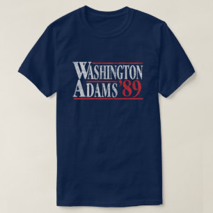 アダムスの7月4日ワシントン州キャンペーンTシャツ Tシャツ