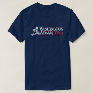 アダムスの7月4日ワシントン州キャンペーンTシャツ Tシャツ